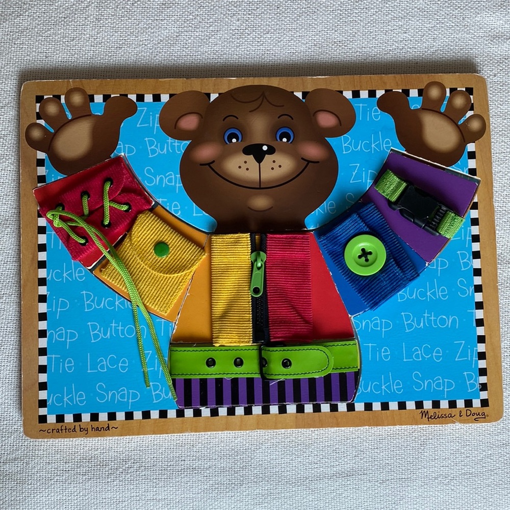 Melissa & Doug Basic Skills Puzzle Board